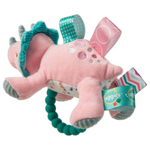 Load image into Gallery viewer, A-roar-a-saurus Taggie Teether Rattle
