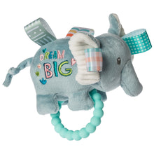 Load image into Gallery viewer, Dream Big Elephant Taggie Teether Rattle
