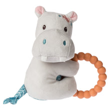 Load image into Gallery viewer, Jewel Hippo Teether Rattle
