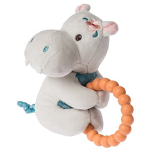 Load image into Gallery viewer, Jewel Hippo Teether Rattle
