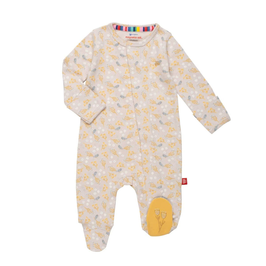 Logan Organic Cotton Footie