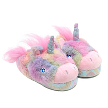 Load image into Gallery viewer, Unicorn Light-Up Slippers
