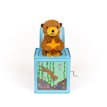 Load image into Gallery viewer, Sea Otter Jack-in-the-Box
