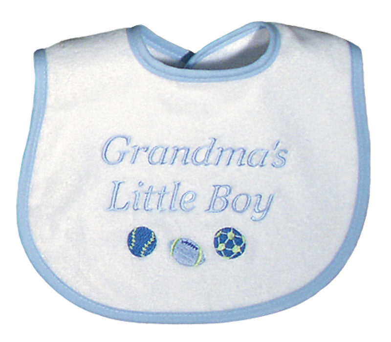 Grandma's Little Boy Bib