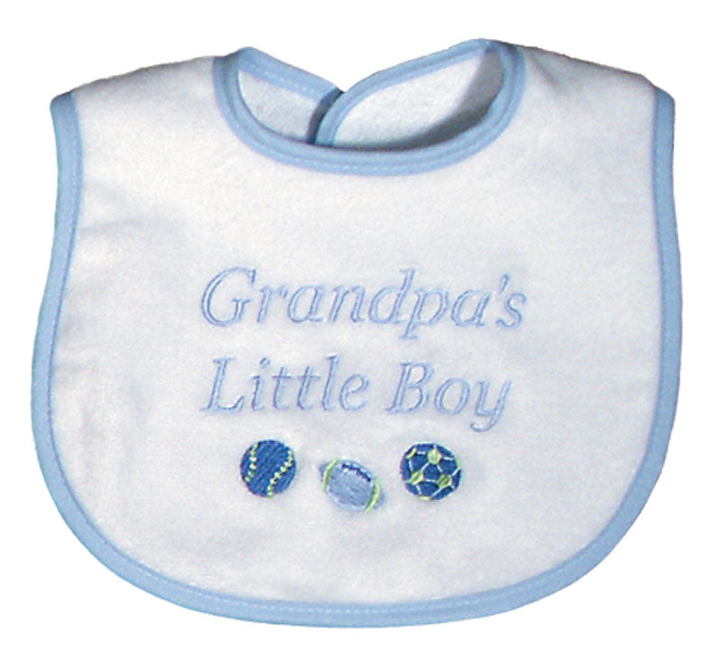 Grandpa's Little Boy Bib