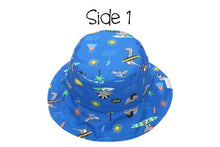 Load image into Gallery viewer, Reversible Dino Patterned Sun Hat
