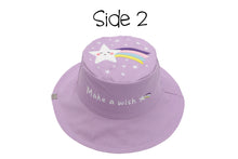 Load image into Gallery viewer, Reversible Unicorn/Star Sun Hat
