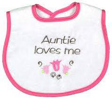 Load image into Gallery viewer, Auntie Loves me Bib
