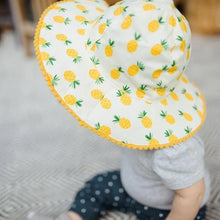 Load image into Gallery viewer, Pineapple Sunhat UPF 25+
