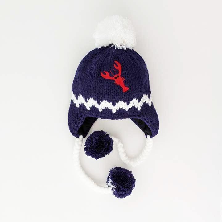Red Lobster Knit Beanie Hat